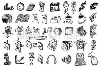 日常用品老物件簡(jiǎn)筆畫(huà) 懷舊與藝術(shù)的融合